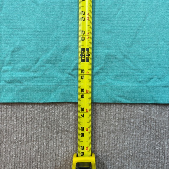 Lululemon Teal Metal Vent Tech Short Sleeve Shirt Men's Size Medium EUC - Picture 6 of 6